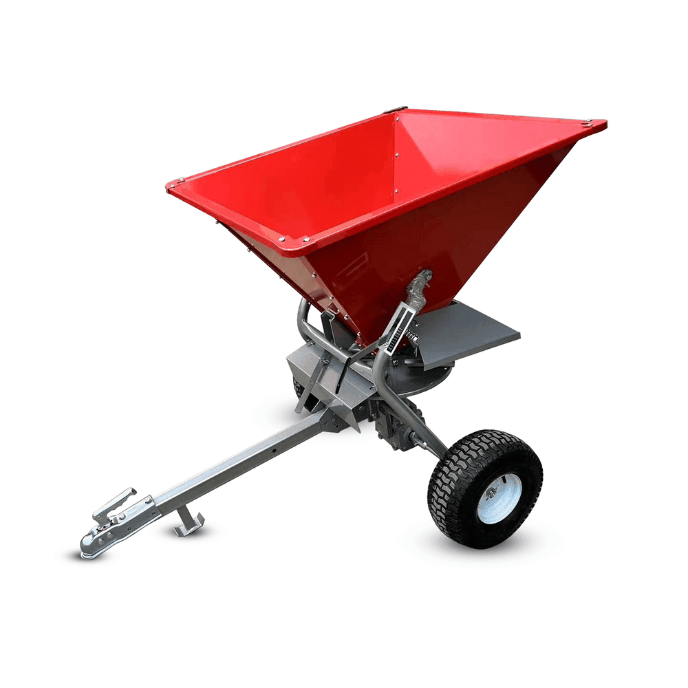 Crytec 350lb Heavy Duty ATV Towable Spreader For Salt Grit Seeding Garden