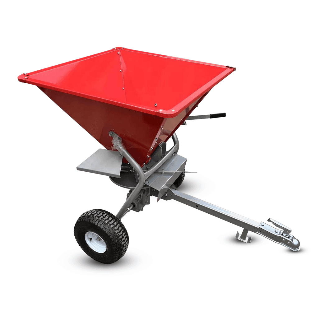 Crytec 350lb Heavy Duty ATV Towable Spreader For Salt Grit Seeding Garden
