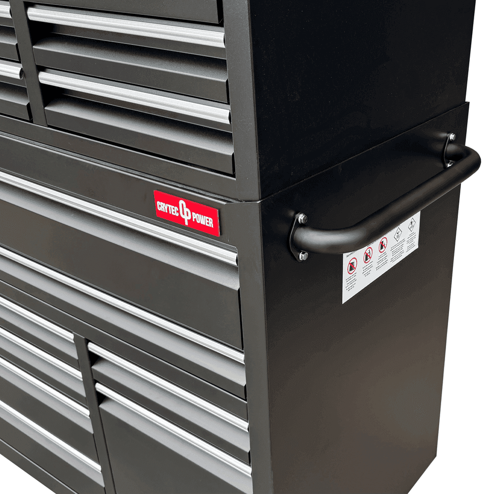 72″ Black Tool Cabinet Professional Workstation