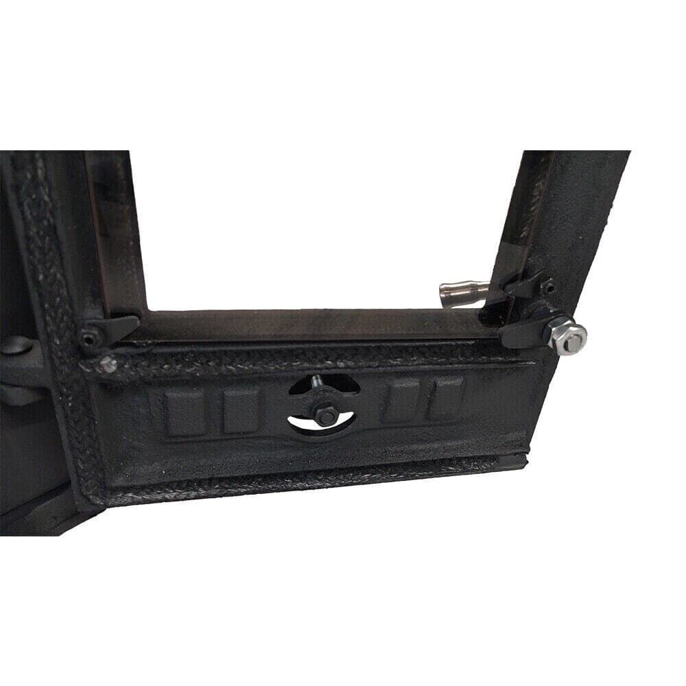 10KW Multifuel Wood Stove l Log Burner Cast Iron l Model JA006