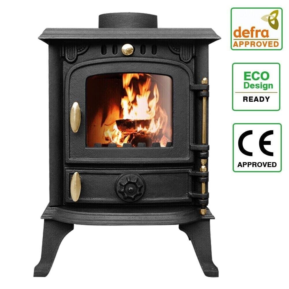 4.5KW Multifuel Wood Stove l Log Burner Cast Iron l Model JA013S