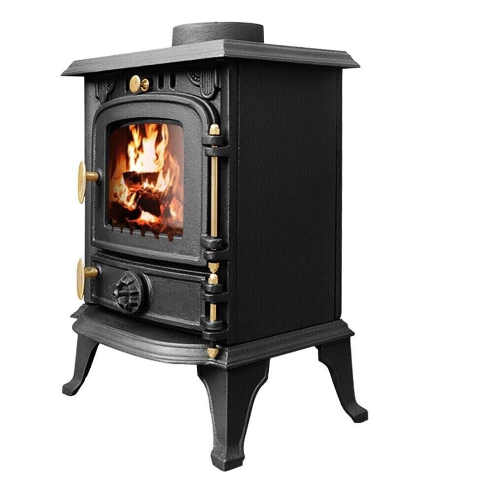 4.5KW Multifuel Wood Stove l Log Burner Cast Iron l Model JA013S