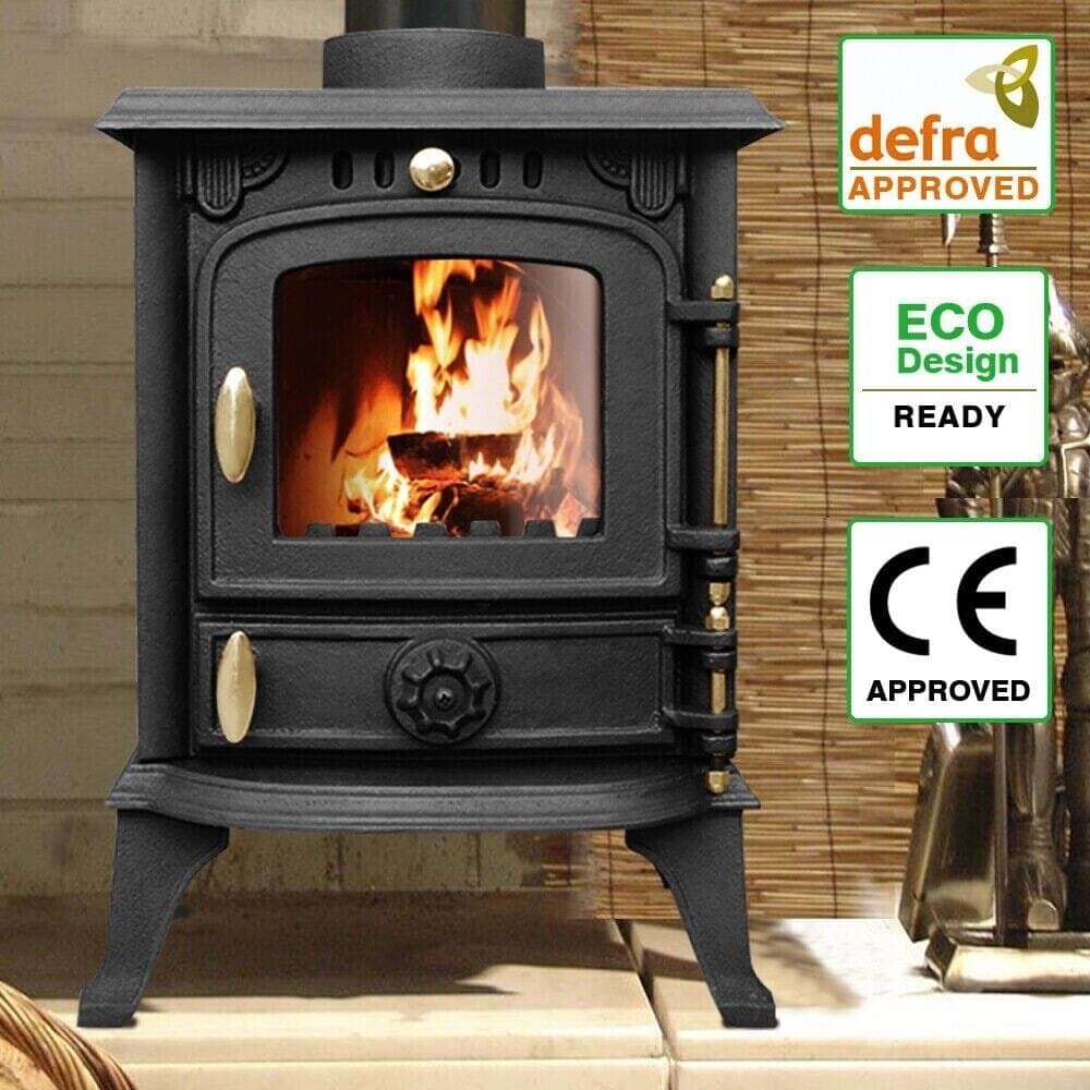 4.5KW Multifuel Wood Stove l Log Burner Cast Iron l Model JA013S