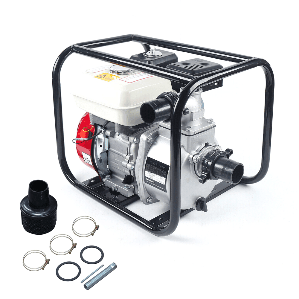Crytec | 3 Inch Water Pump | 6.5HP | Petrol | 4 Stroke | 600Ltr/min