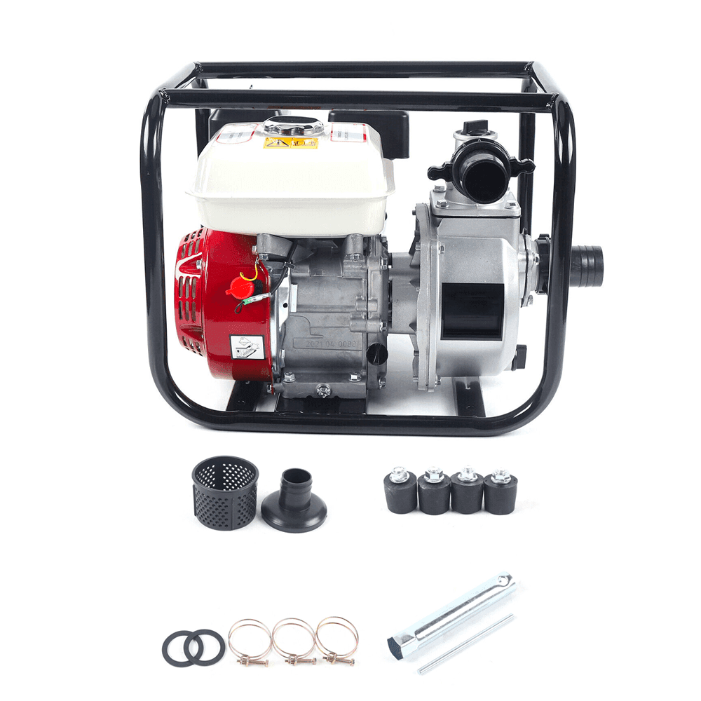 Crytec | 3 Inch Water Pump | 6.5HP | Petrol | 4 Stroke | 600Ltr/min