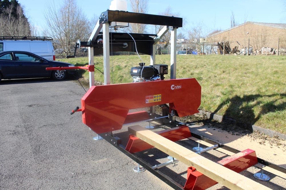 Crytec | SM4200 | Petrol Sawmill | 4 Metre Bed | 14HP 429cc Kohler