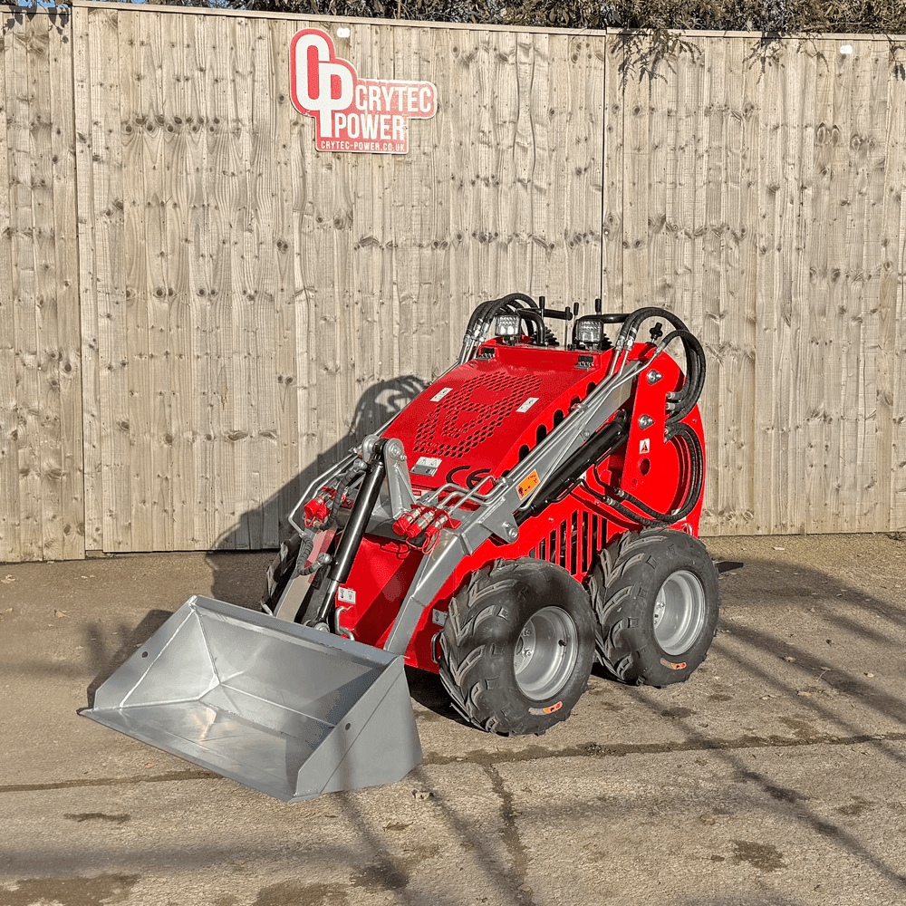 Crytec Mini Skid Steer Loader 4X4 Drive 23HP Rato Engine