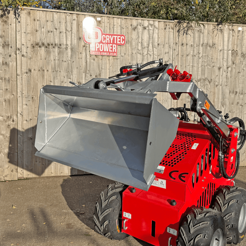Crytec Mini Skid Steer Loader 4X4 Drive 23HP Rato Engine