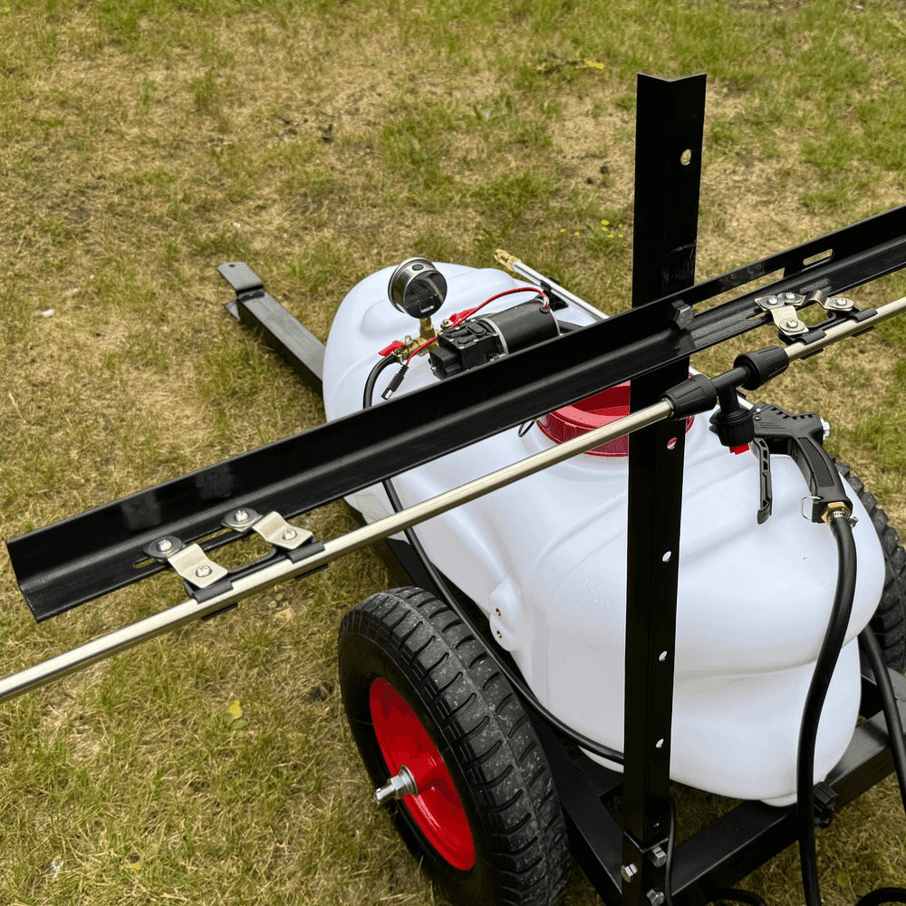 Crytec ATV Quad Sprayer 60 Litre With Towable Trailer Weed Sprayer 4×4 Garden Feeding