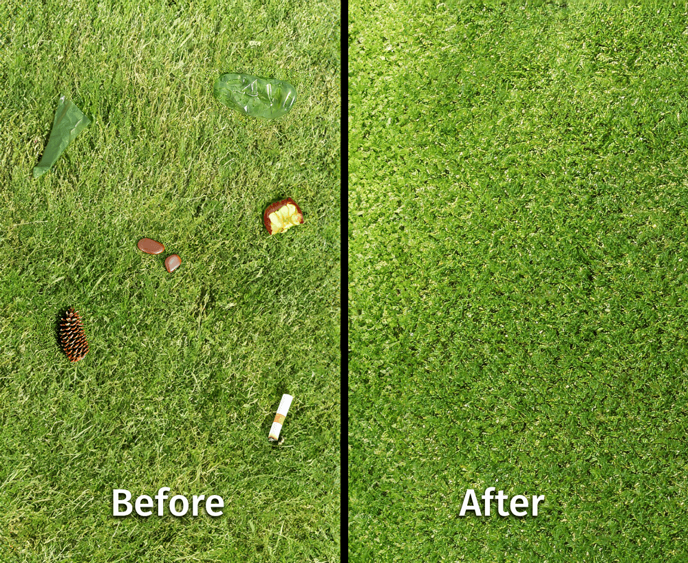 Crytec CRGB-E 1800W | Artificial Grass Brush | Electric | Lawn Sweeper