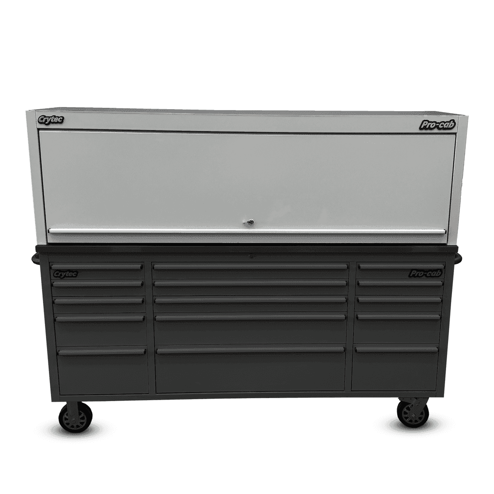 Top Hutch For Grey 72 inch Pro Cab