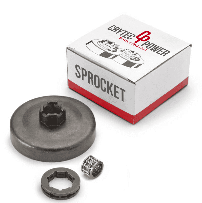 Crytec Power Rim Sprocket & Needle Bearing For Husqvarna Chainsaws 50 51 55 260